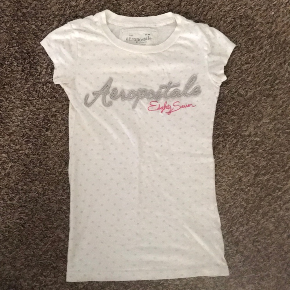 White Aeropostale t-shirt